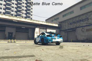 6d604c matte blue camo back